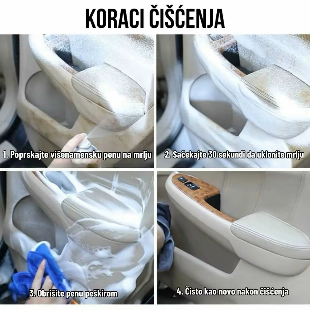 Pena za Čišćenje Automobila i Kuće